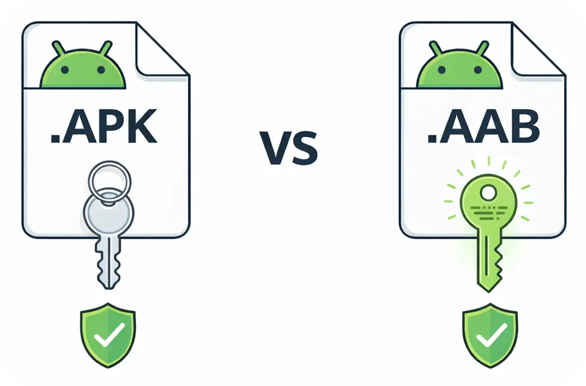 Key Differences Between APK and AAB Signing