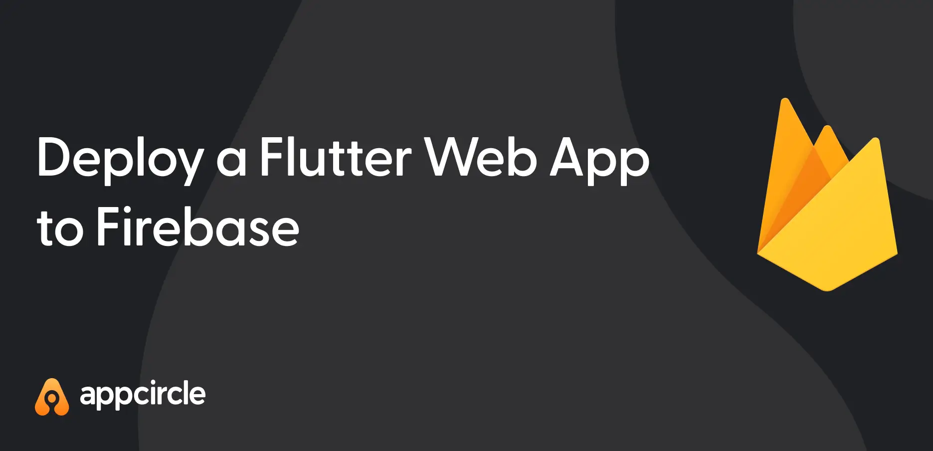Deploy a Flutter Web App to Firebase
