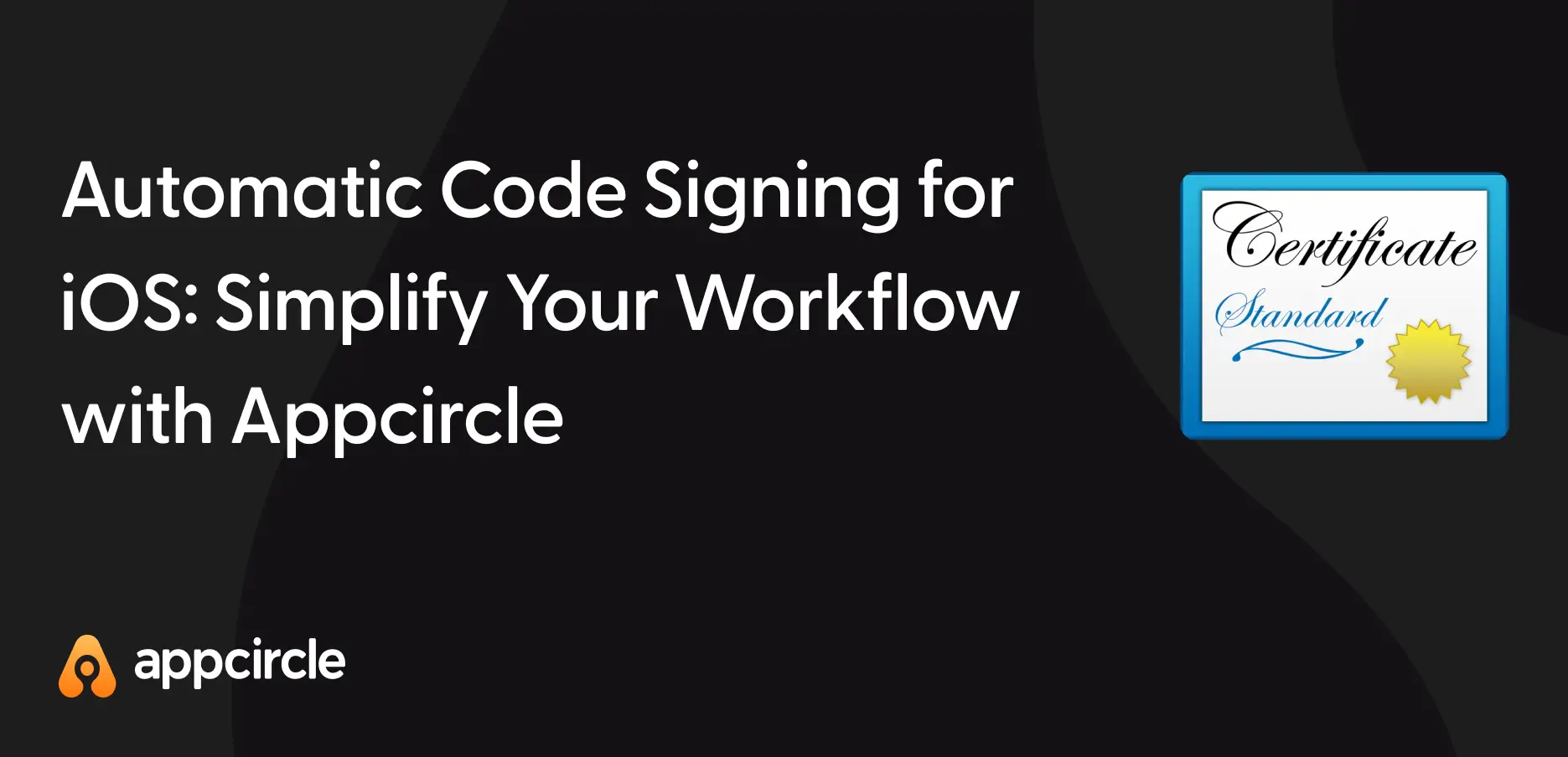 Automatic Code Signing for iOS