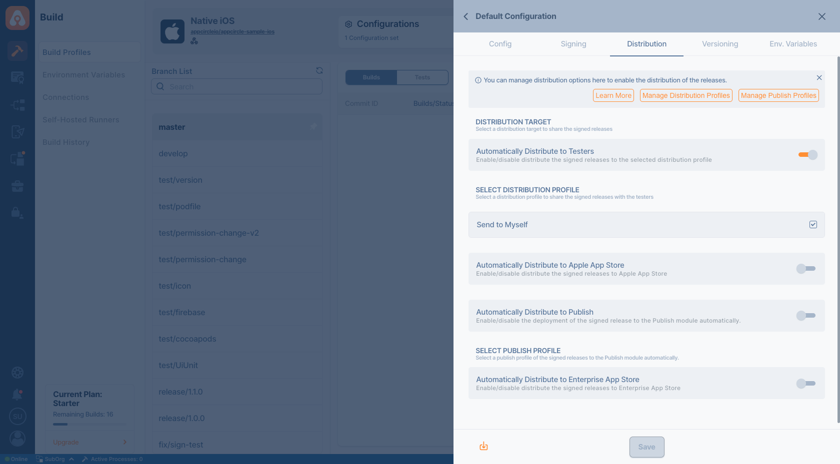appcircle build distribution