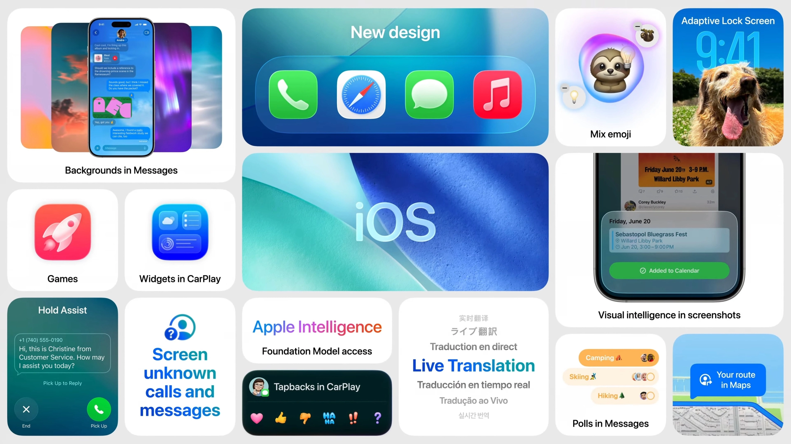wwdc 25 iOS26-Bento
